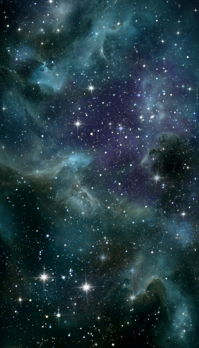Underwater Galaxy Background