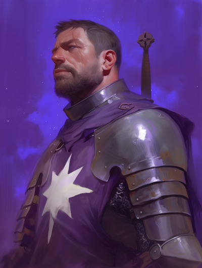 Medieval Knight Portrait