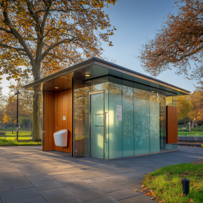 Modern Park Toilet