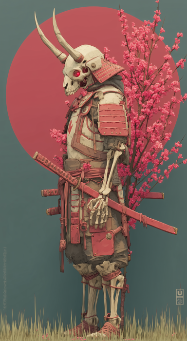 Samurai Skeleton Warrior