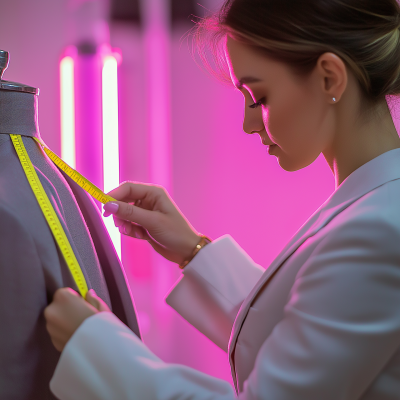 Stylish Tailor in Modern Studio
