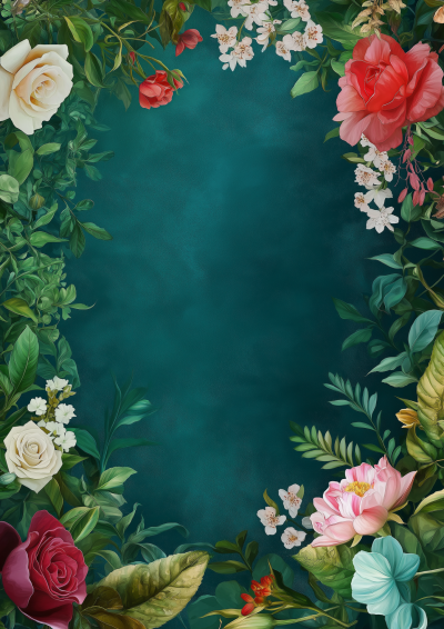 Floral Background Illustration