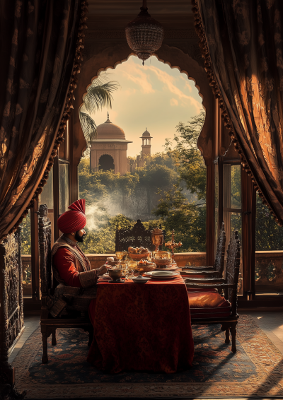 Medieval Dining Setup