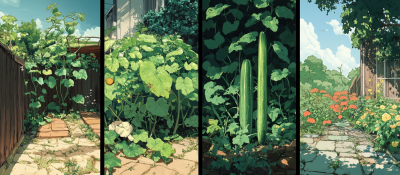 Cucumber Plant Series