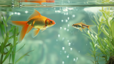 Aquatic Life in a Tank