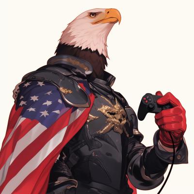 Eagle Knight Portrait