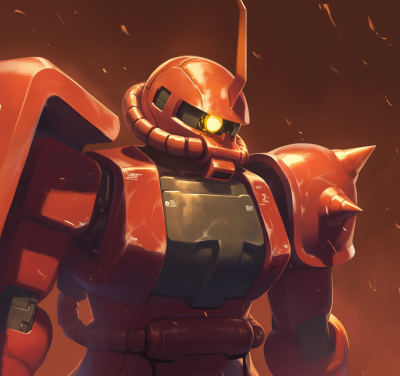 Dynamic Zaku Portrait