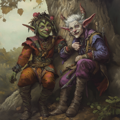 Goblin Brothers in the Forest