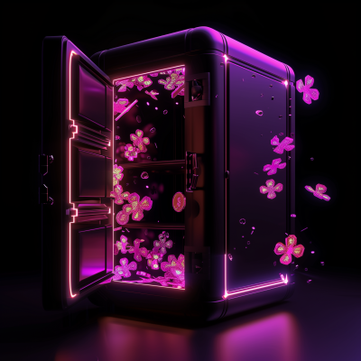 Futuristic Money Storage