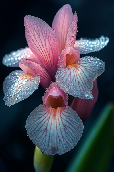 Dew Drops on Leaves