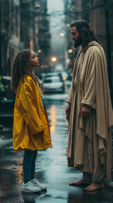 Cinematic Vertical Photo