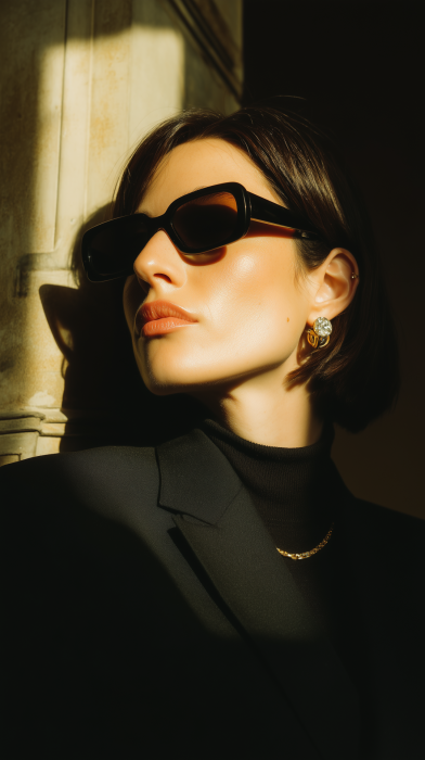 Chic Elegance in the Sun
