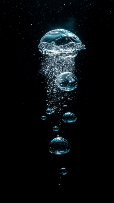 Isolated Bubbles in Ocean
