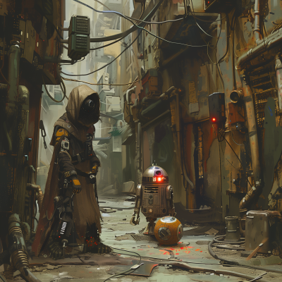 Grungy Future Street