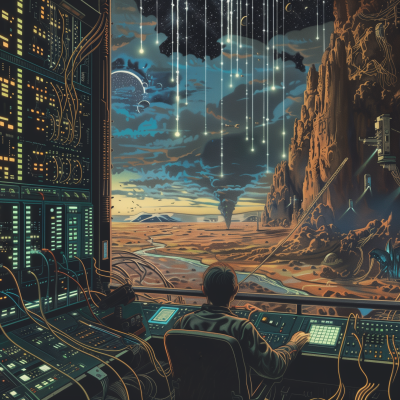 Sci-fi Illustration