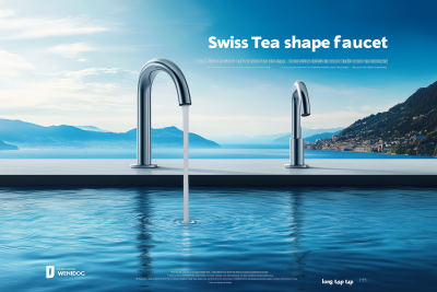 Modern Swiss Tea Faucet Advertisement