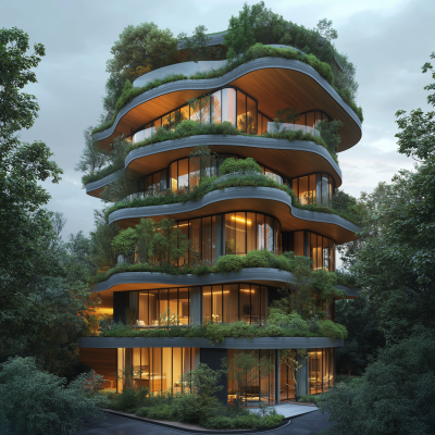 Futuristic Eco City