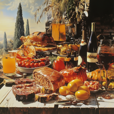 A Feast on the Table