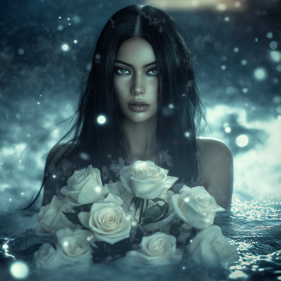 Mystical Water Goddess