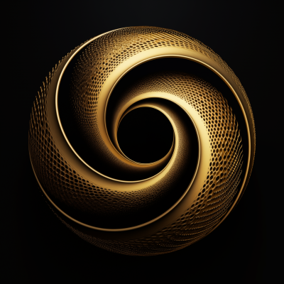 Golden Fractal Sphere