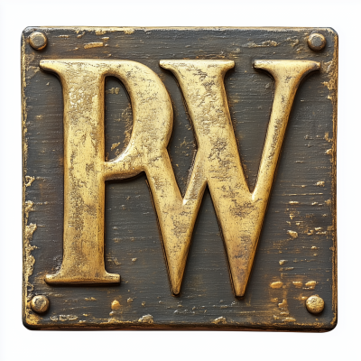 Antiqued Metal Logo