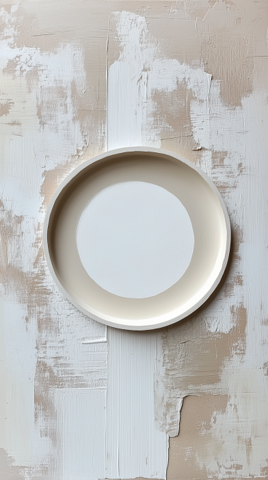 Minimalist Circle Composition