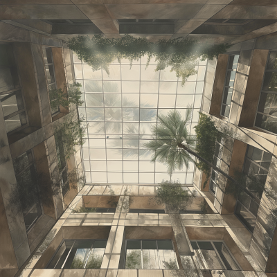 Top Shot of Atrium
