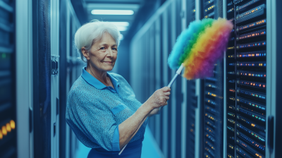Modern Server Room Cleaning