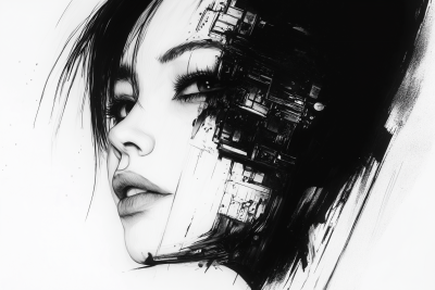 Cyberpunk Woman