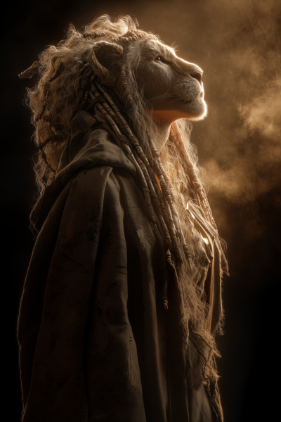 Spirit Lion Woman