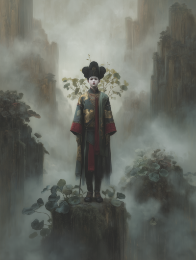 Surreal Abstract Figure