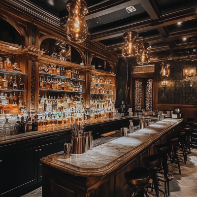 Prohibition Style Whiskey Bar