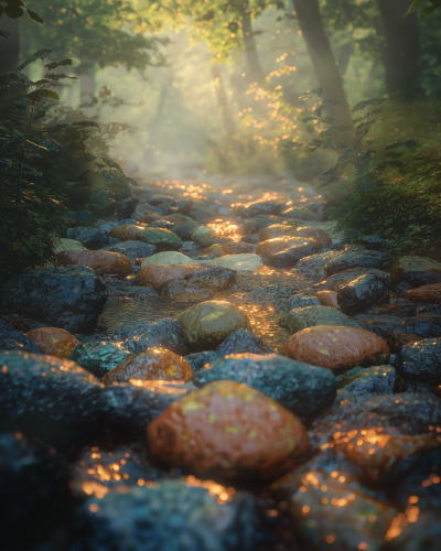 Mystical Summer Forest