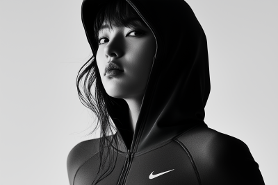 Japanese MMA Fighter in Nike Hoodie