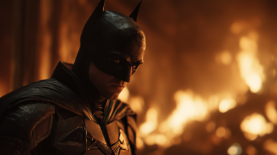 Batman in Flames
