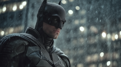 Batman in the Snow