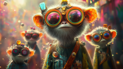 Bizarre World of Fluffy Monkeys