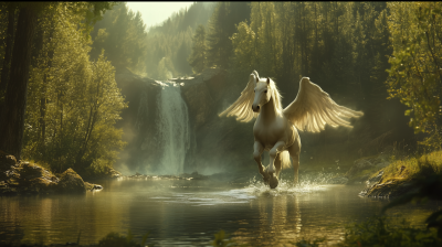 Pegasus by the River