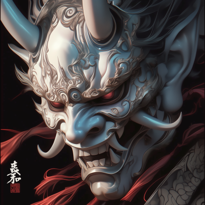 Beautiful Hannya Mask
