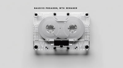 Vintage Cassette Tape Flat Lay