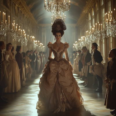 Marie Antoinette at Versailles