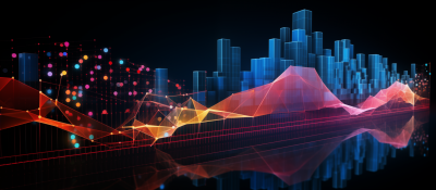 3D Supply Chain Logistics Diagram