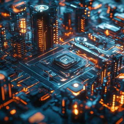 Futuristic Digital Tokens