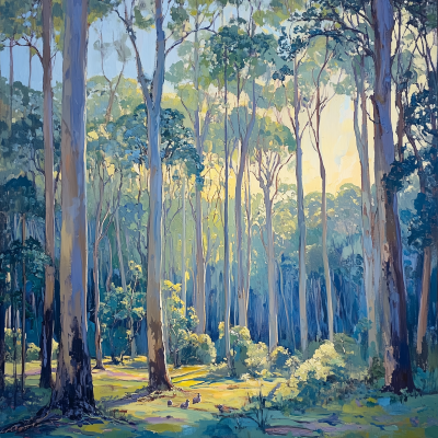 Morning in the Australian Bush