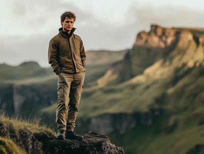 Trekking Pants Fashion Shoot