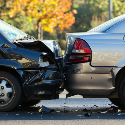 Car Accident Scene