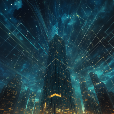 Nighttime Megapolis