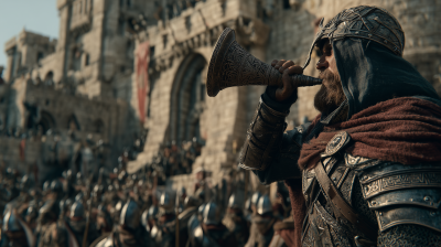 Medieval War Horn