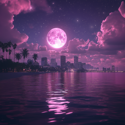 Vice City Nightscape