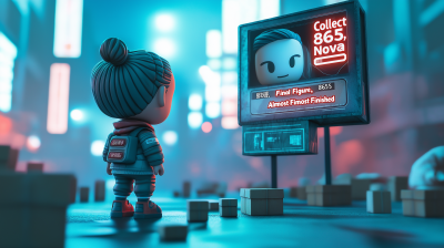 Surreal Vinyl Character